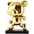 Статуэтка настольная ArtHomeDecor BUSY BEAR 6709 M GOLD