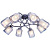 Потолочная люстра Toplight Wendy TL1198X-08BC
