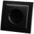 Розетка 2P+PE Stekker Эрна со шторками черный PST16-9010-03 39479