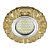 Встраиваемый светильник Fametto Luciole Dls-L136 Gu5.3 Glassy/Yellow