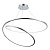 Подвесной светодиодный светильник iLedex Axis XT08-D800 CR