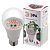 Лампа светодиодная для растений ЭРА E27 14W 1310K прозрачная Fito-14W-RB-E27 Б0050602