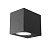 Уличный настенный светильник Gauss Cube GD158