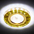 Встраиваемый светодиодный светильник Ambrella light Led S225 WH/G/WH