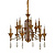 Подвесная люстра Lumina Deco Libero LDP 1230-12 MD