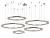 Подвесной светодиодный светильник Newport Compositions S8240_045CH