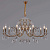 Люстра ILLUMICO IL2326-10POR-39 GD