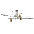 Подвесная люстра Arte Lamp Jacob A7029PL-9BK
