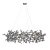 Подвесная люстра Loft IT Spark 10101/800 Chrome