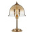 Настольная лампа Lumina Deco Helmetti LDT 6821-4 GD