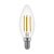 Лампа светодиодная филаментная диммируемая Eglo E14 3,5W 2700К прозрачная 11704