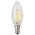 Лампа светодиодная ЭРА E14 9W 2700K прозрачная F-LED B35-9w-827-E14 Б0046991