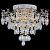 Потолочная люстра Reluce 04037-0.3-06 WH+GOLD PN