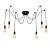 Подвесная люстра Loft IT Spider Loft1162/6