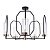 Подвесная люстра Arte Lamp Celaeno A7004PL-5BK