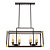Подвесная люстра Lumina Deco Waldorf LDP 1140-8 BK+MD