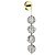 Бра Odeon Light L-Vision Jemstone 5085/17WL