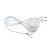 Шнур сетевой с вилкой и выключателем Uniel UCX-C20/02A-170 White UL-00004434