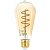 Лампа светодиодная филаментная ЭРА E27 7W 2400K прозрачная F-LED ST64-7W-824-E27 spiral gold Б0047665