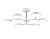 Люстра на штанге Ambrella light COMFORT FL516333