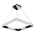 Подвесной светодиодный светильник iLedex Crystal ice MD7212-44B CR