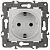 Розетка ЭРА Elegance 2P E Schuko 16A 250V 14-2101-01 Б0034264