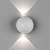 Настенный светодиодный светильник DesignLed GW Sfera-DBL GW-A161-2-6-WH-WW 003202