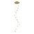Подвесная светодиодная люстра ST Luce Cascato SL6114.203.12