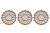 SET986 Набор из 3-х зеркал 30,5х1,8