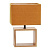 Настольная лампа Uniel UML-B401 E27 Orange/Wood UL-00010955