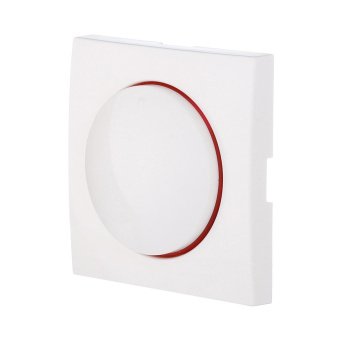 Накладка LK Studio светорегулятора с красной световой индикацией (белый) LK60 867204-1