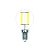 Лампа светодиодная филаментная Volpe E14 7W 4000K прозрачная LED-G45-7W/4000K/E14/CL/SLF UL-00008319