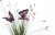 8J-15AB0002 Стебли травы с бабочками 70 см (крас.) (24)