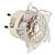 Настенный светодиодный светильник Uniel Детская серия DTL-308-Цветок/RGB/4LED/0,5W 10320