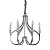 Подвесная люстра Lumina Deco Archetype LDP 1250-6 CHR
