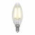 Набор светодиодных ламп филаментная Uniel E14 7,5W 3000K прозрачная LED-C35-7,5W/WW/E14/CL GLA01TR UL-00008081