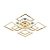 Потолочная светодиодная люстра Profit Light 1375/4+4 FGD