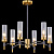 Потолочный светильник ILLUMICO IL5177-6PLS-29 BRASS TUBO
