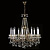 Подвесная люстра Artglass CR 0006-10-20 Brass Antique CE