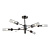 Потолочная люстра iLamp Evolution 15609-6 AN+CL