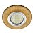 Встраиваемый светильник Fametto Luciole DLS-L135 Gu5.3 Glassy/Gold