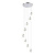 Подвесная светодиодная люстра ST Luce Cascato SL6114.103.08