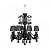 Подвесная люстра Loft IT Zenith 10210/8 Black
