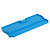 LD562-1-25 Торцевая заглушка для ЗНИ LD554 2,5 мм?  (JXB ST 2,5), синий