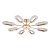 Потолочная светодиодная люстра Arte Lamp Ovale A2489PL-8GO