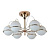 Потолочная люстра Lumina Deco Tivoli LDC 8050-6 R.GD