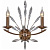 Бра Illumico IL2307-2WOR-39 GD