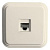 Розетка компьютерная RJ-45 Stekker Брест слоновая кость PST00-21-20 49062