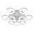 Потолочная светодиодная люстра iLedex Jomo FS-014-X9 108W WH