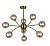 Подвесная люстра Escada Infinity 10164/9PL Copper